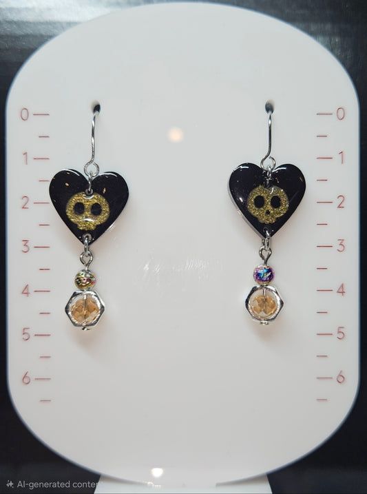 Rogue Hearts Earrings - Large