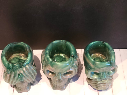 3 Wise Skulls
